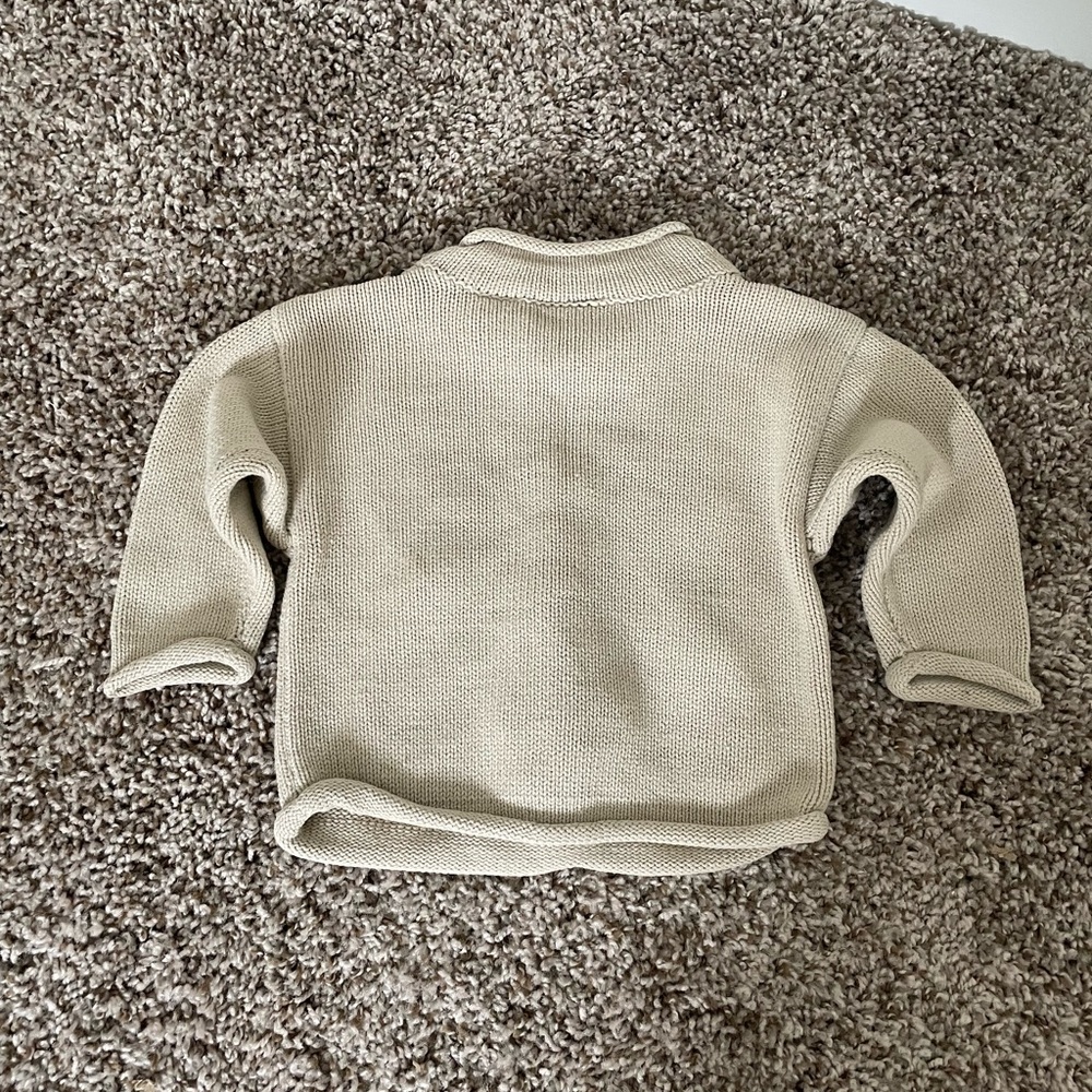 Kiks 12m Baby Sweater 🪵 - Picture 4 of 5